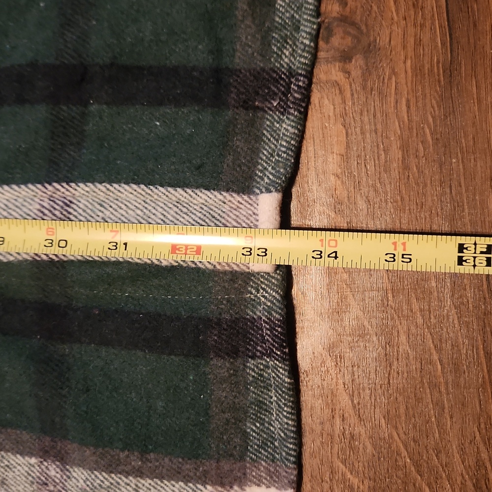 Men's Green Plaid Jacket-Shirt - Picture 10 of 12